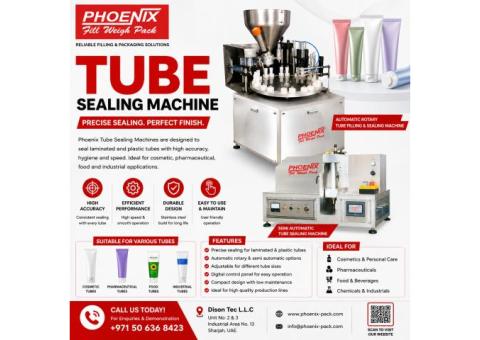 Precision Tube Filling Machine for Cosmetics & Pharma