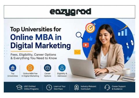 Top Universities for Online MBA in Digital Marketing
