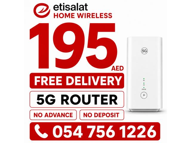 Etisalat Home WiFi internet