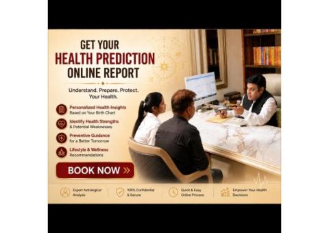 Book Your Personalized Health Astrology Report Now