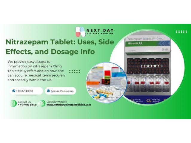 Buy nitrazepam 10mg tablets UK