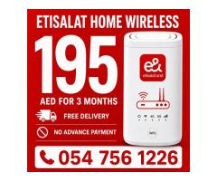 0547561226 Etisalat Home WiFi internet