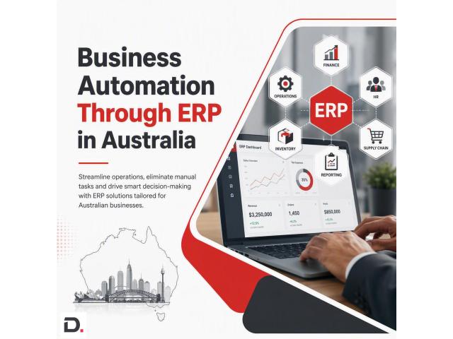 Business Automation Through ERP in Australia