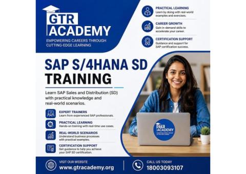 SAP S/4HANA SD Training | GTR Academy