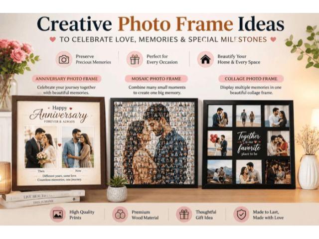 Personalized Collage Photo Frames for Your Favorite Memories