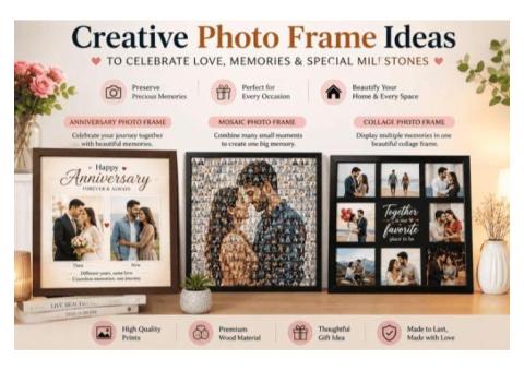 Personalized Collage Photo Frames for Your Favorite Memories
