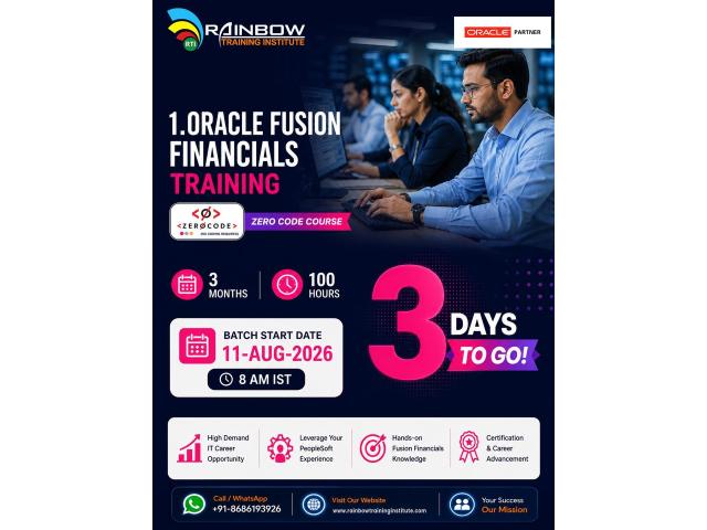 Oracle Fusion Financials Online Training