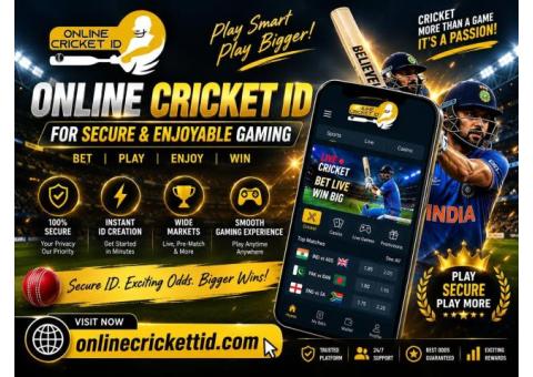 Online Cricket ID for Secure & Enjoyable Gaming