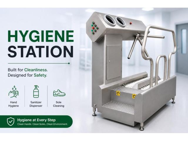 Hygiene Station | Easy & Effective Hygiene Solution