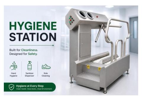 Hygiene Station | Easy & Effective Hygiene Solution