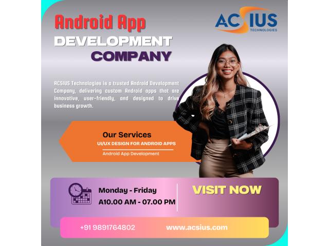 Top Android App Development Company