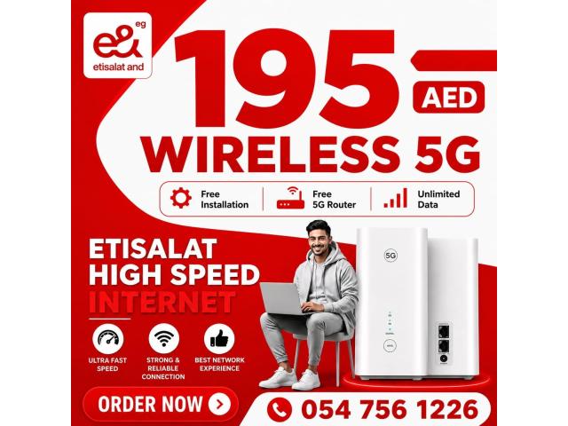 0547561226 Etisalat Home WiFi internet