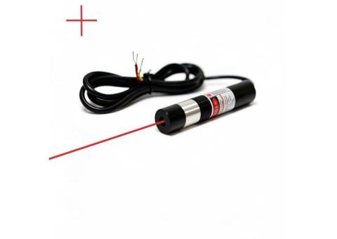 TTL Modulation 650nm Red Cross Line Laser Module Applied for Textile Cutting Bed