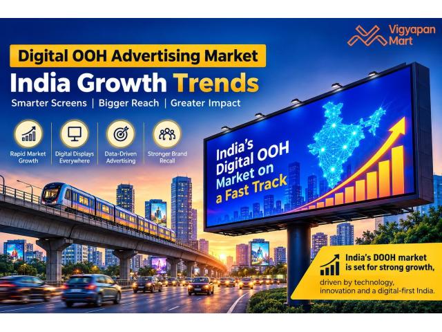 Digital OOH Advertising Market India 2026: Explosive Growth Trends