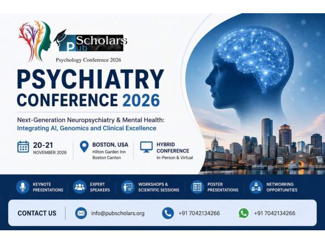 International psychiatry conference 2026 usa - Hybrid