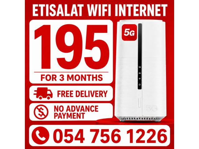 0547561226 Etisalat Home WiFi internet