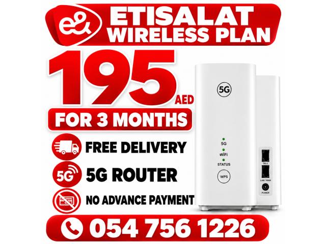 0547561226 Etisalat Home WiFi internet