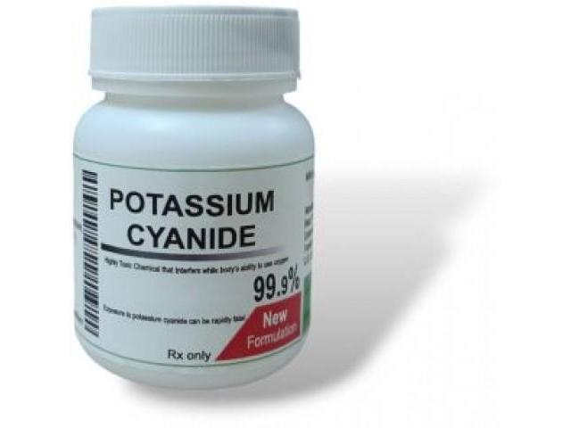 Potassium cyanide, Nembutal,caluanie muelear oxidise