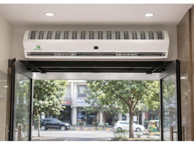 Custom Air Curtain | Made for Your Door Size
