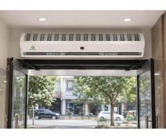 Custom Air Curtain | Made for Your Door Size