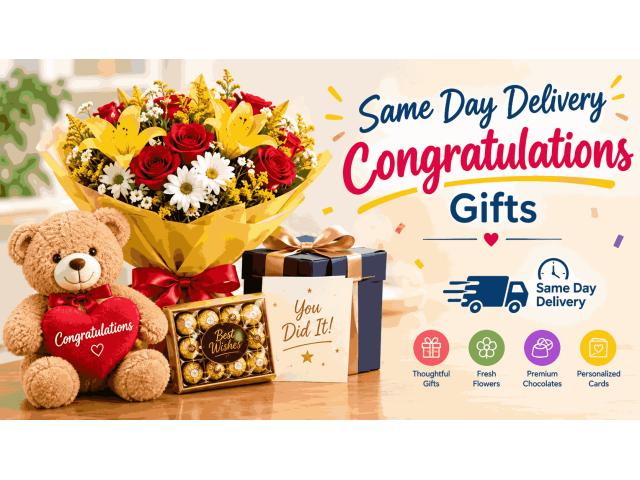 Same Day Delivery Congratulations Gifts