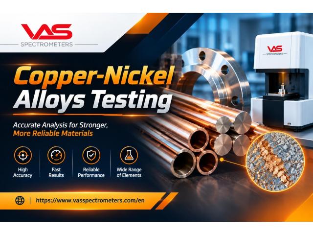 Fast and Accurate Copper-Nickel Alloys Testing – VAS Spectrometers