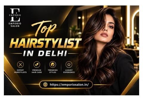 Premium Hair Salon in South Delhi for Stylish Hair Transformations