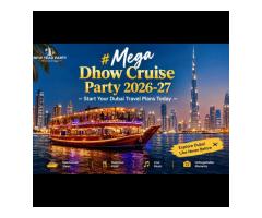 PREVIEW: Mega Dhow Cruise Party 2026-27 – New Year Party On Dubai Marina