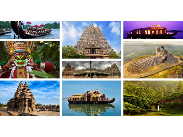 South India with Kerala Tour – Temples, Culture & Kerala Backwaters