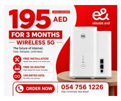 0547561226 Etisalat Home WiFi internet