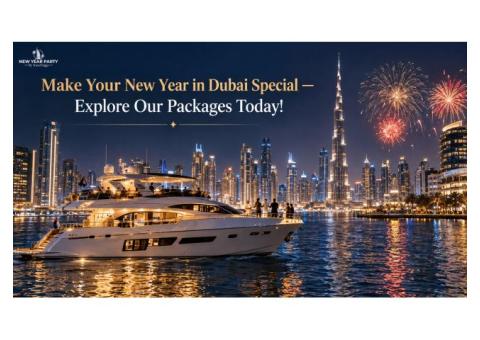 Make Your New Year in Dubai Special — Explore Our Packages Today!