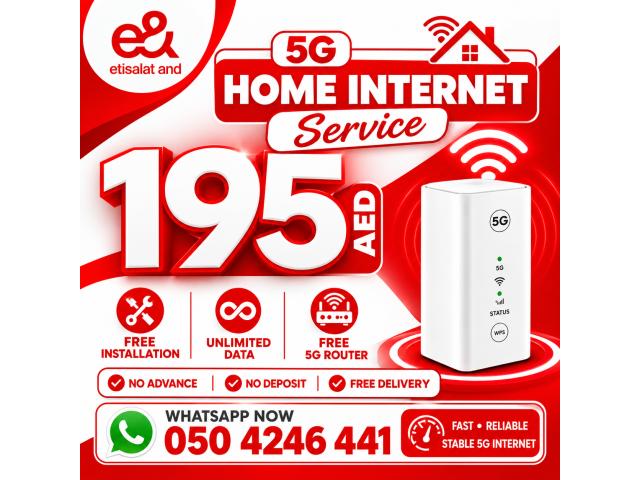 15% discount for all customers Etisalat Home wireless