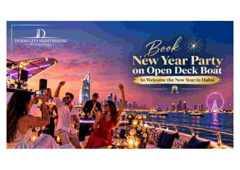 Book New Year Party on Open Deck Boat to Welcome the New Year in Dubai