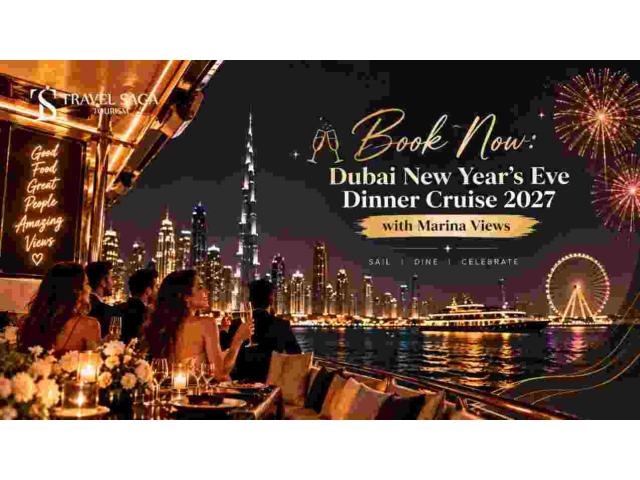 Book Now: Dubai New Year's Eve Dinner Cruise 2027 with Marina Views