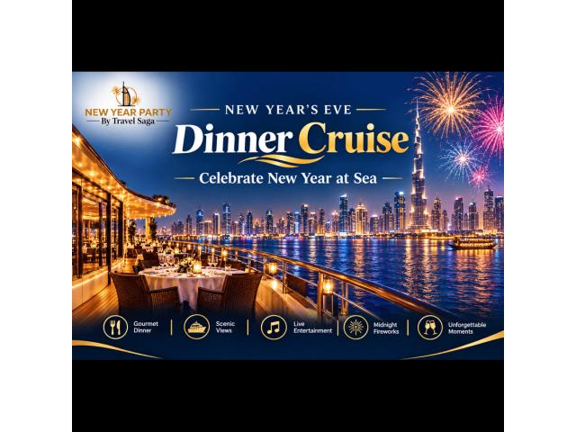 New Year’s Eve Dinner Cruise- Celebrate New Year at Sea-