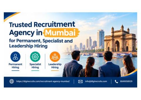Trusted Recruitment Agency in Mumbai for Permanent, Specialist and Leadership Hiring