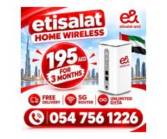 0547561226 Etisalat Home WiFi internet