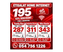 Etisalat Home Wi-Fi Router / Modem – Working Perfectly & Cheap!