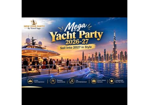 Mega Yacht Party 2026-27: Sail Into 2027 in Style
