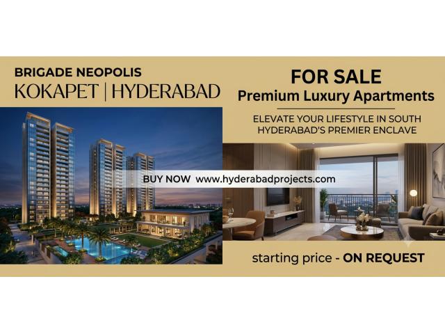 Brigade Neopolis Kokapet Hyderabad – Residential Apartments