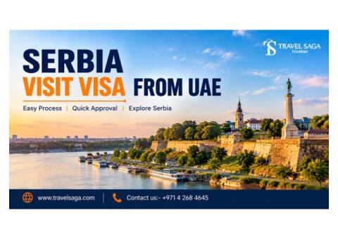 Apply for Serbia Visit Visa from UAE with Professional Visa Support