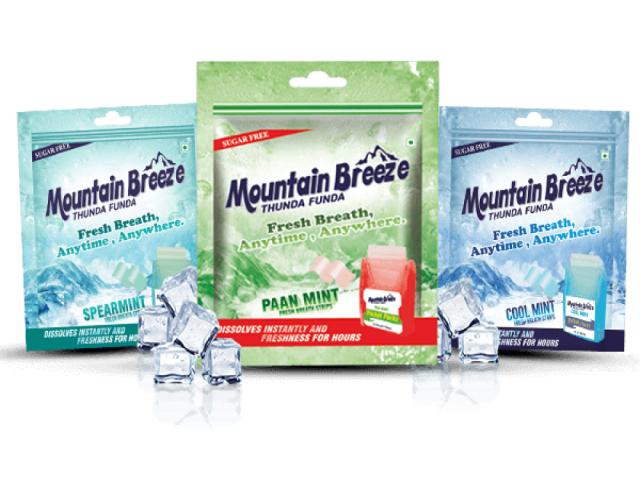 Mountain Breeze Fresh Breath Strips – Sugar-Free & Instant Freshness