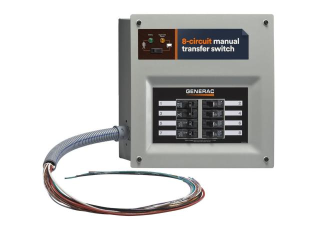Generac HomeLink™ 30-Amp Manual Transfer Switch