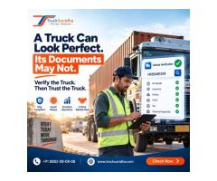 Truck Driver Verification for Reliable Freight Movement | TruckSuvidha