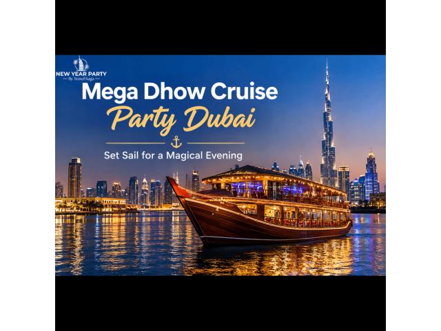 Mega Dhow Cruise Party Dubai : Set Sail for a Magical Evening