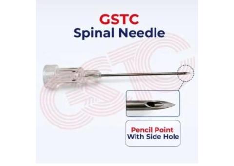GSTC Spinal Needle Reliable Manufacturer & Exporter