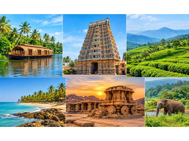 Explore the Top Tourist Places in South India
