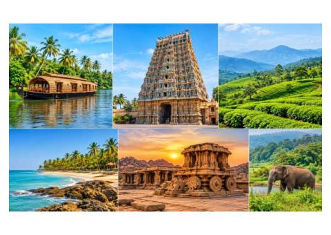 Explore the Top Tourist Places in South India
