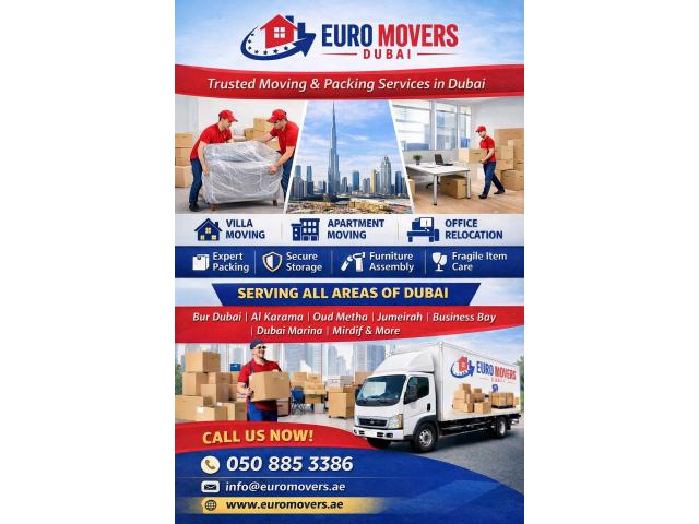 Moving Company in Dubai - 0508853386