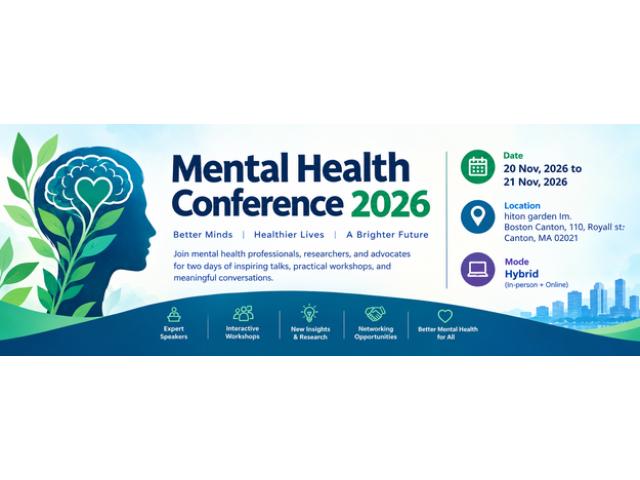 Mental Health Conference 2026 – Transforming Mental Healthcare